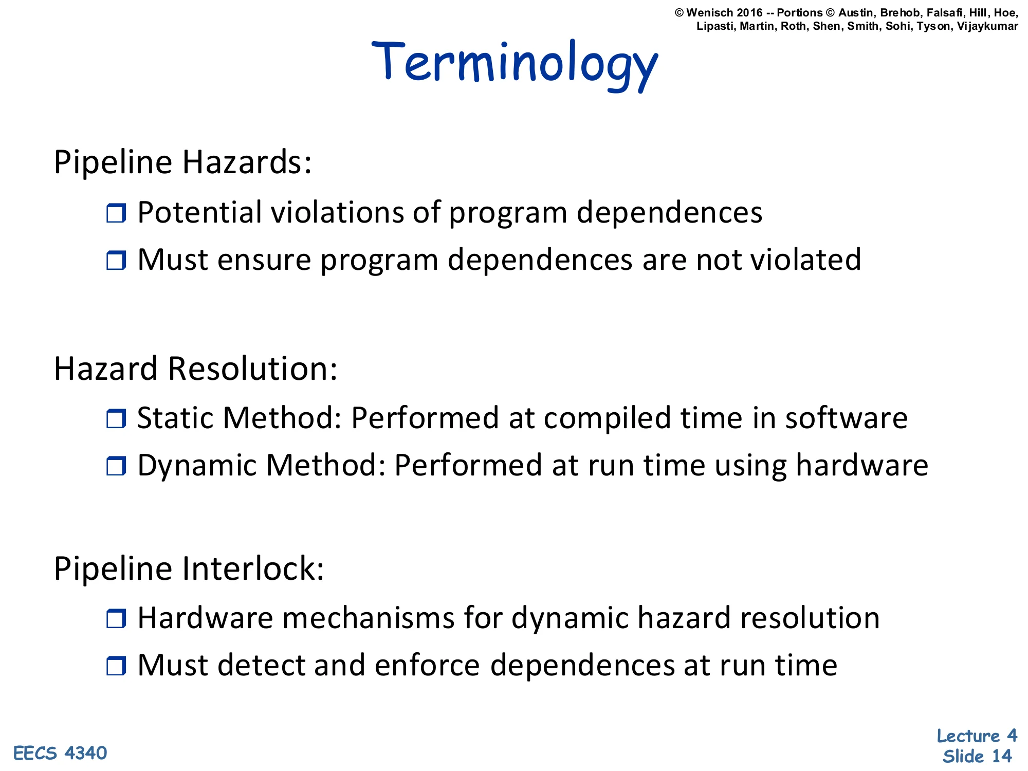 Terminology (slide 14)