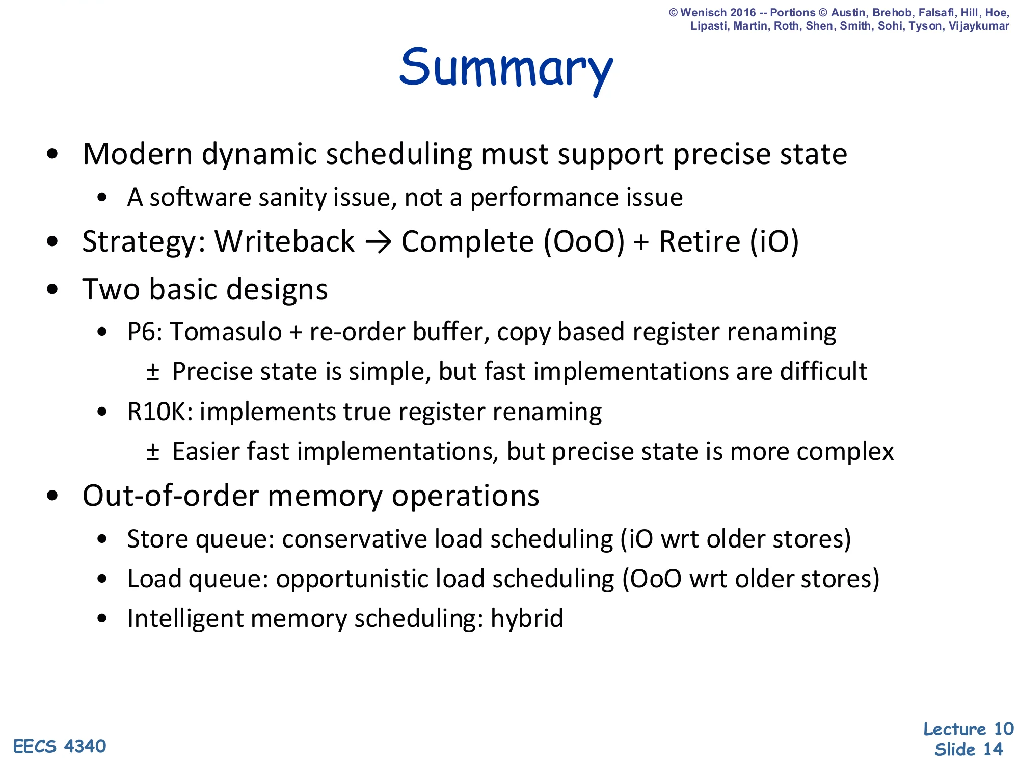 Recap Summary (slide 14)